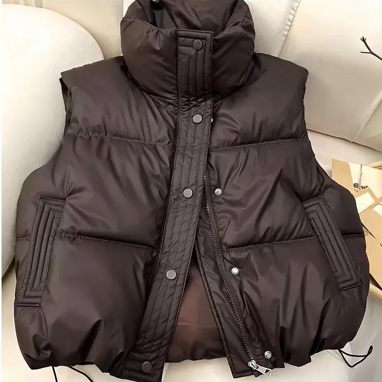 反季清仓大码棉服马甲女外穿洋气秋冬2024新款无袖坎肩外套小个字