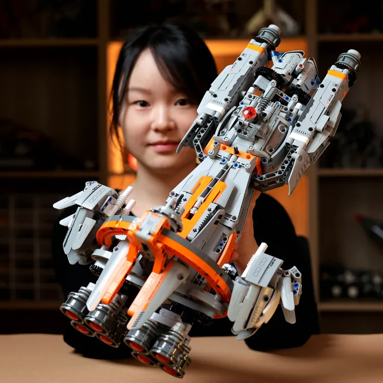 飞机战斗机积木星球模型大战拼装8-16岁男生版玩具航天飞船拼图