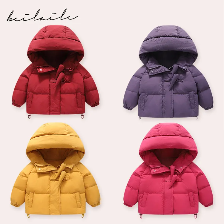 【小辣椒三防连帽羽绒服  小乐妈】婴儿童羽绒服男女宝宝羽绒服K1