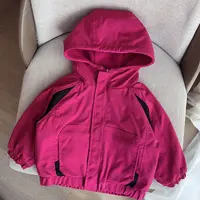 【加绒三防冲锋外套 小乐妈咪】婴儿衣服男童卫衣秋冬小童上衣J25