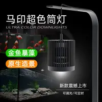 新款马印筒灯金鱼原生爆藻兰寿专用LED全光谱鱼缸增艳神吊灯定时