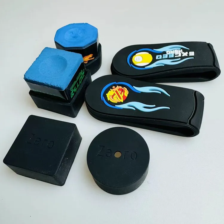 零度彩虹台球巧克夹两用巧粉夹，强磁不易掉，批发可以拿货留言