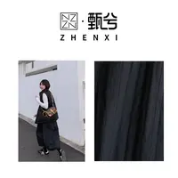 【ZHENXI甄兮】韩国订单设计感松紧腰减龄立体花苞加棉半身裙ZX3257