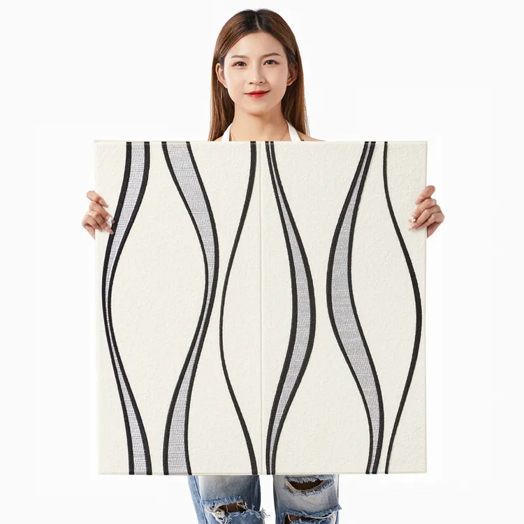 墙纸自粘3d立体泡沫墙贴防水防潮卧室客厅电视背景墙翻新装饰贴纸