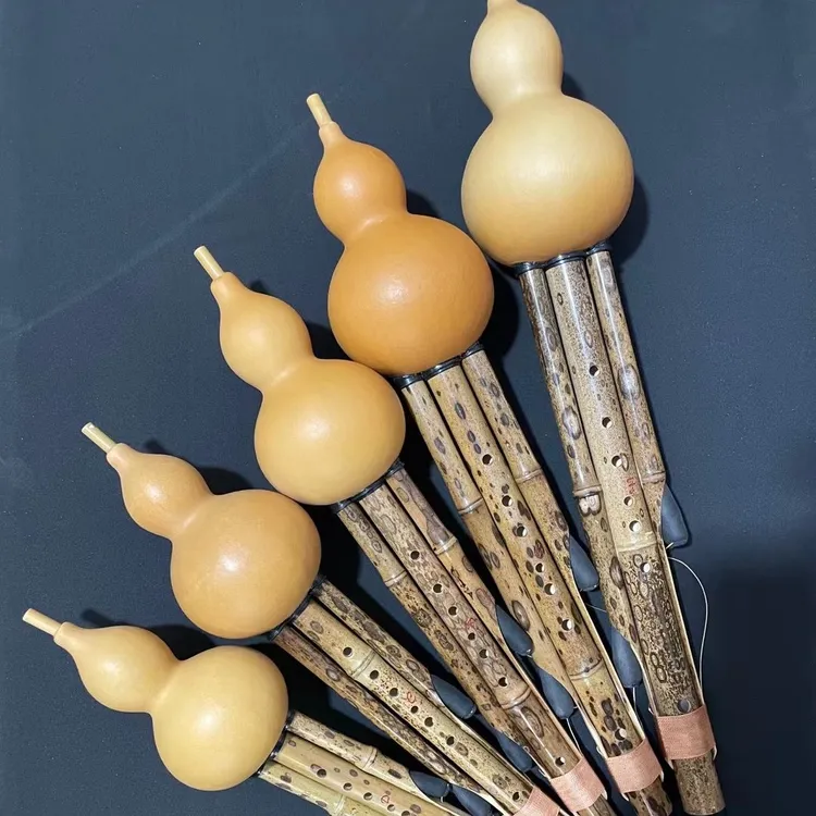 云南葫芦丝演奏级凤眼竹乐器演奏专业葫芦丝乐器竹葫芦丝专卖成人
