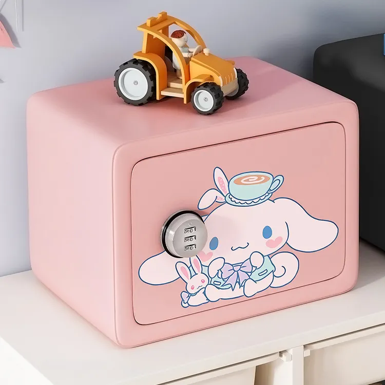 存钱罐儿童存钱罐家用卡通储钱罐迷你防盗保险箱机械密码保险柜子