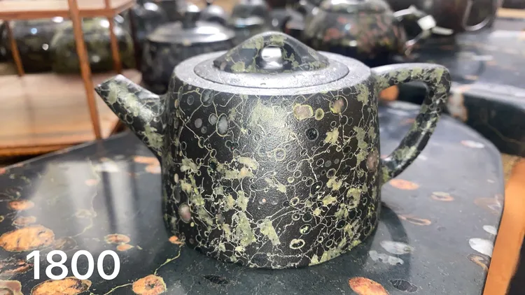 天然梅花玉石壶杯子