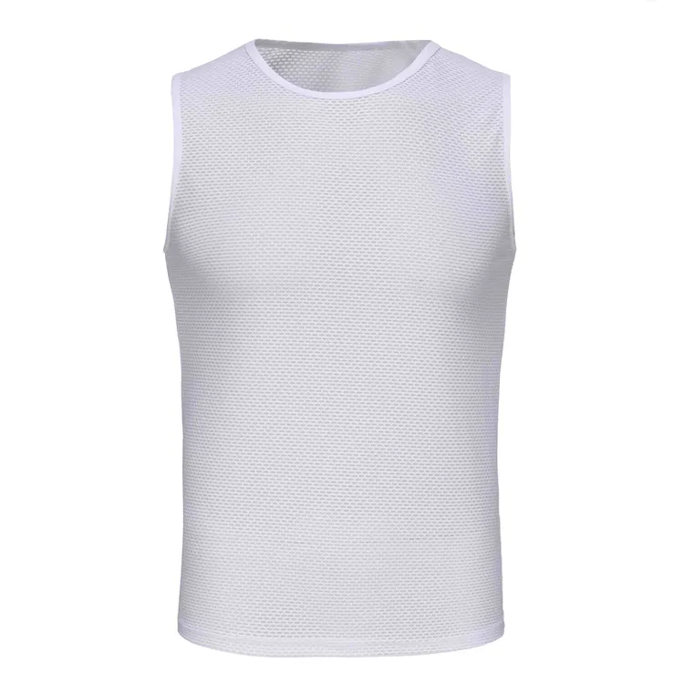 夏季骑行服排汗衫舒适贴身网眼背心山地公路自行车打底排汗衫