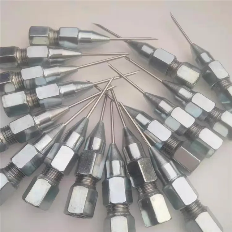 针式黄油枪嘴枪头油嘴免维护轴承打黄油工具针尖嘴通用针头式枪嘴