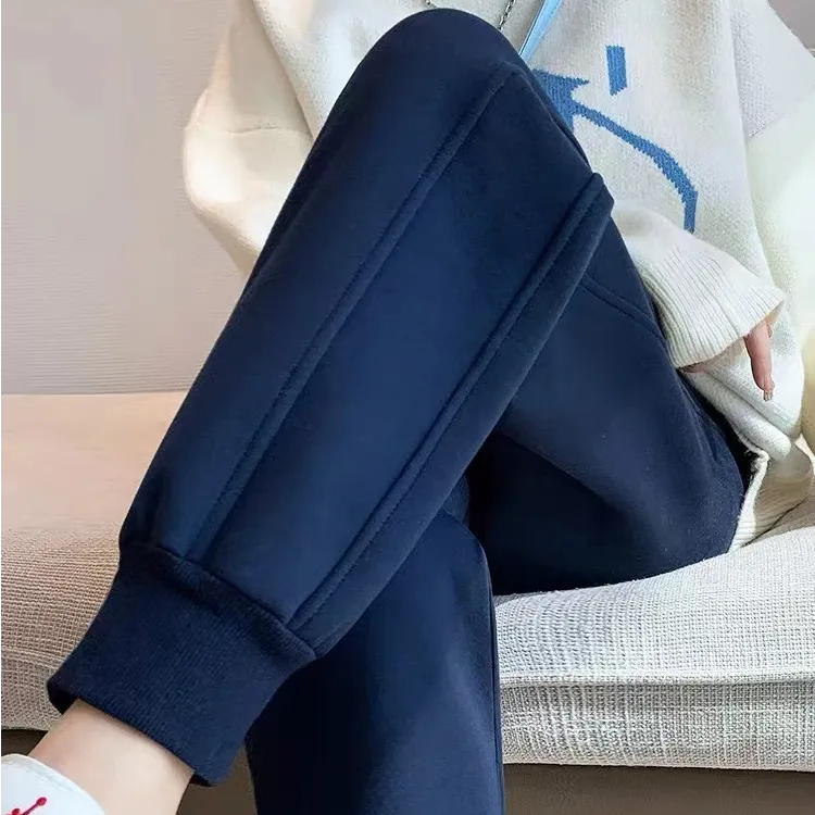 2025秋冬新款华棉束脚运动裤 男女同款 显瘦 百搭 卫裤 休闲裤