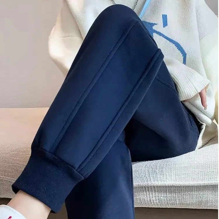 2025新款男女同款 束脚运动裤 舒服 休闲裤 百搭 显瘦 卫裤 加绒