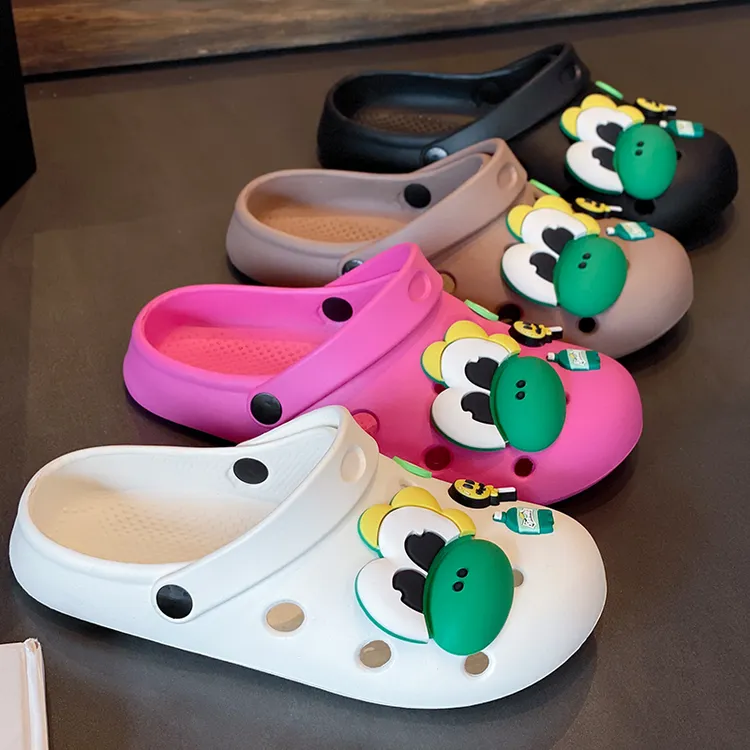 洞洞鞋女款夏季外穿防滑柔软舒适厚底沙滩包头学生时尚情侣休闲