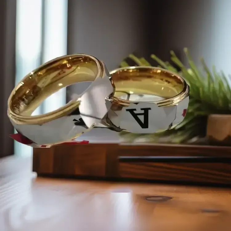 高清魔术道具反光戒指时尚指环