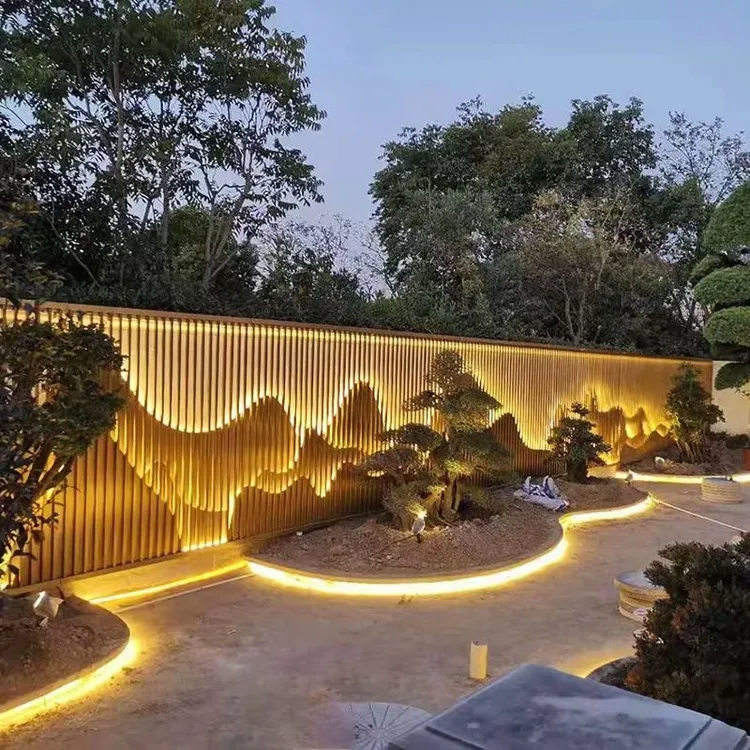 铝合金屏风铝合金景墙