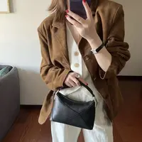  8251【小野马】美式复古西装外套女