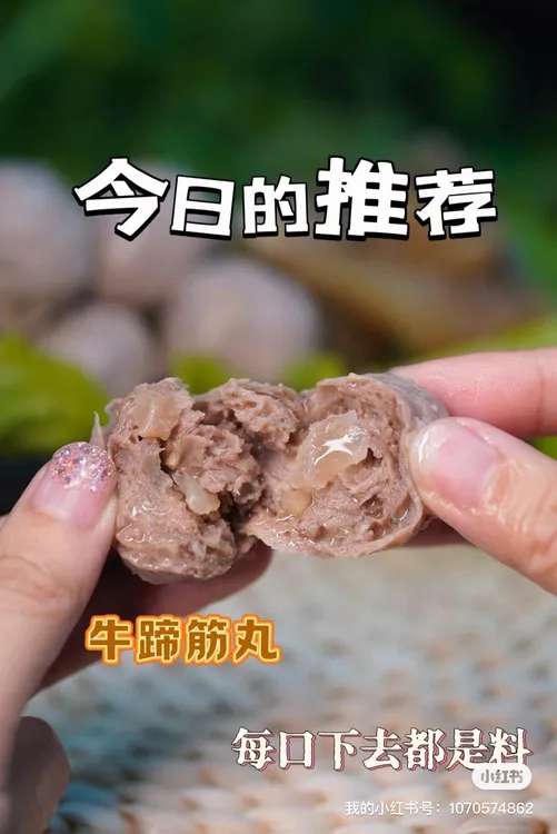 【自家直销】新品上市  正宗潮汕牛蹄筋丸    尝新价1斤  【2包】  