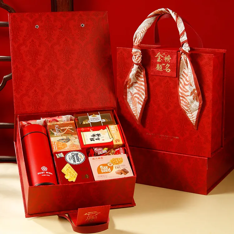 2024新款升学宴伴手礼金榜题名礼盒回礼高考上大学谢师宴喜糖成品