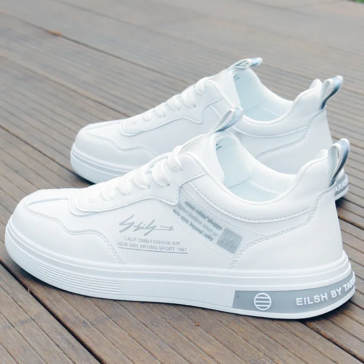 2025春夏新款鞋子男板鞋潮防臭男士潮牌防水韩版运动休闲小白鞋男