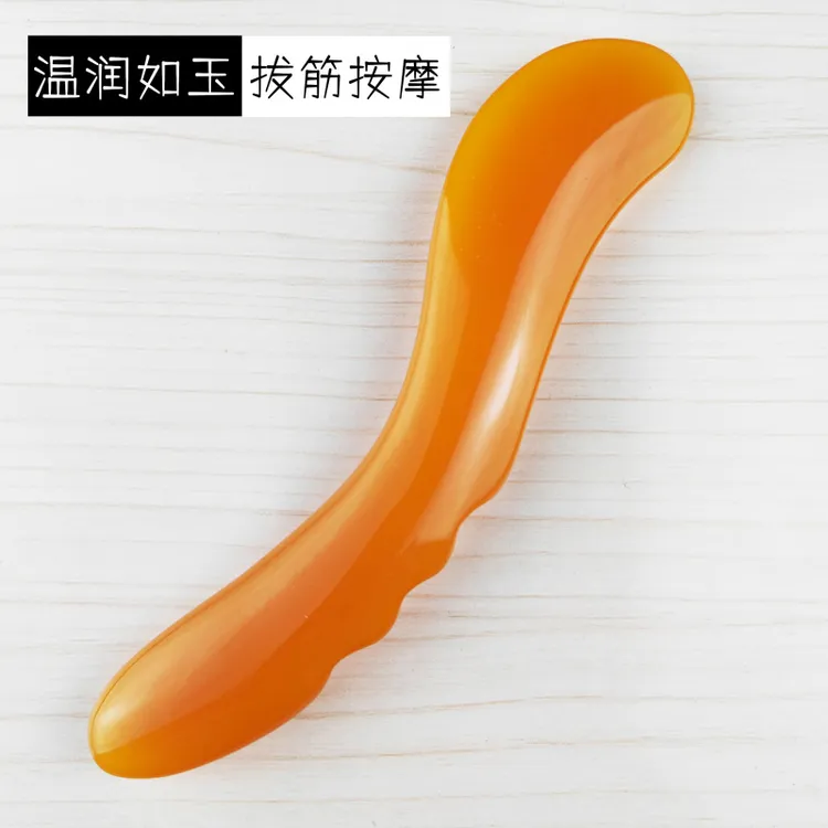 按摩穴位棒美容院男女面部S型拨筋棒刀型波背部肩颈全身用刮疗棒