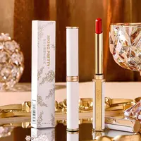 MKING PRETTY小羊皮口红 复古红色保湿防水哑光显白丝绒唇膏A