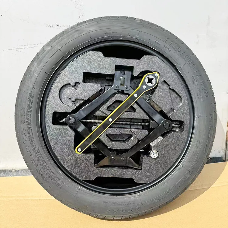 适用雪佛兰畅巡备胎别克微蓝6纯电新能源汽车应急轮毂钢圈小尺寸