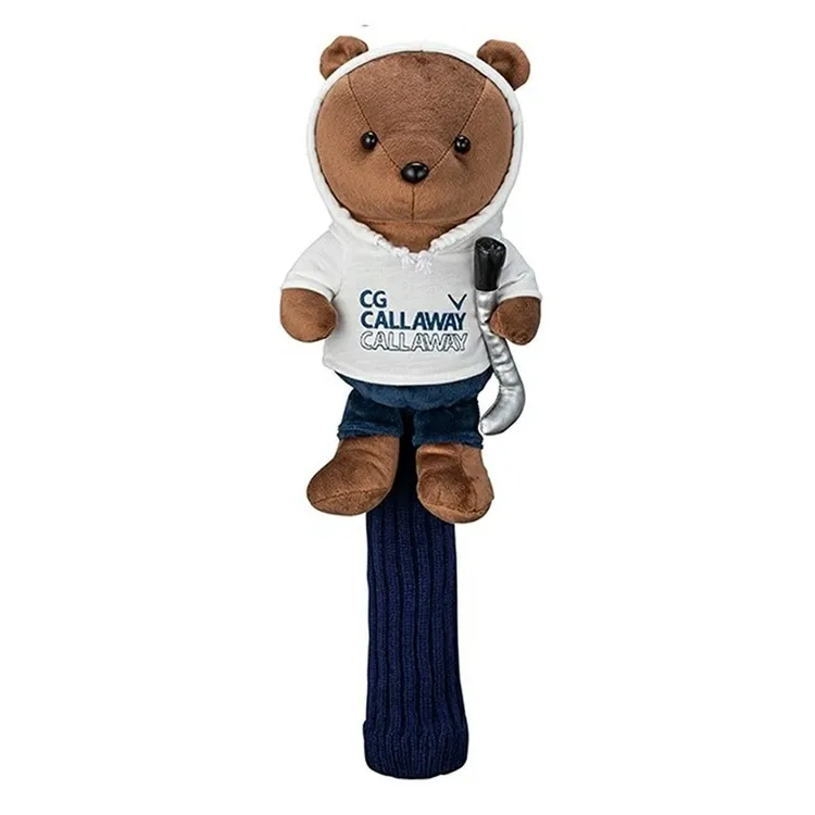 限量版Callaway卡拉威高尔夫24新款限量版小熊木杆杆头套
