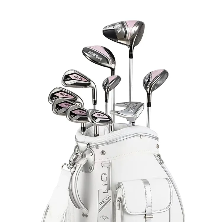 Callaway卡拉威高尔夫新款女神Reva粉色限量版女士套杆高容错