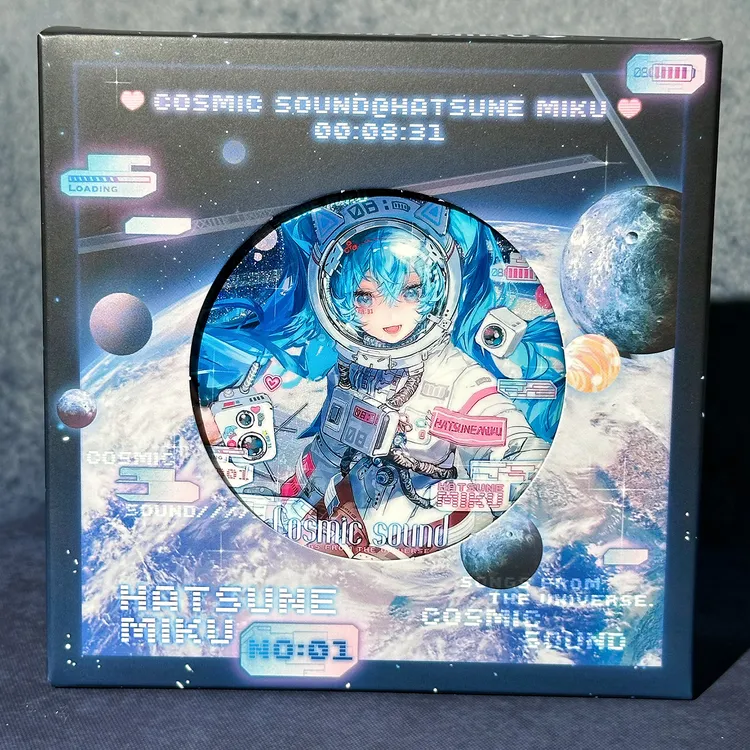 【种葱日记】宇宙之音初音未来同人谷子miku周边吧唧徽章立牌