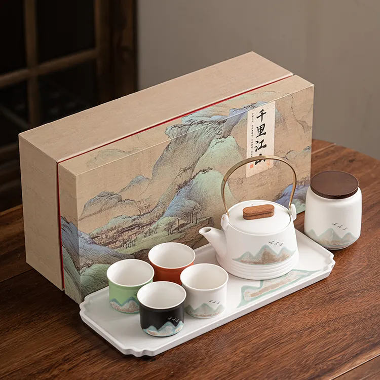 故宫文创茶具搬家礼物乔迁新居礼品生日退休结婚伴手礼送伴郎新婚