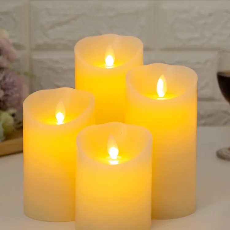 LED电子蜡烛剧本杀店气氛围灯道具装饰仿真摇摆婚庆生日