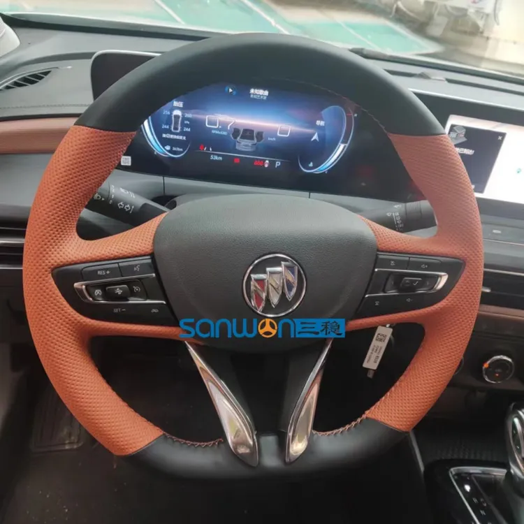 别克系列-专车专用手缝方向盘套抗菌纳帕材质