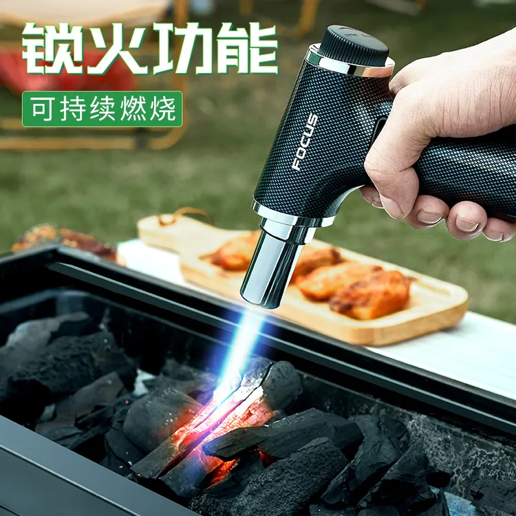 火焰喷枪防风点碳野营高温焊枪手持喷枪露营户外装备喷火手持喷枪