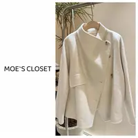 【一诺 STUDIO】*西雅图* 韩系显瘦设计感中长款绵羊毛双面手工大衣