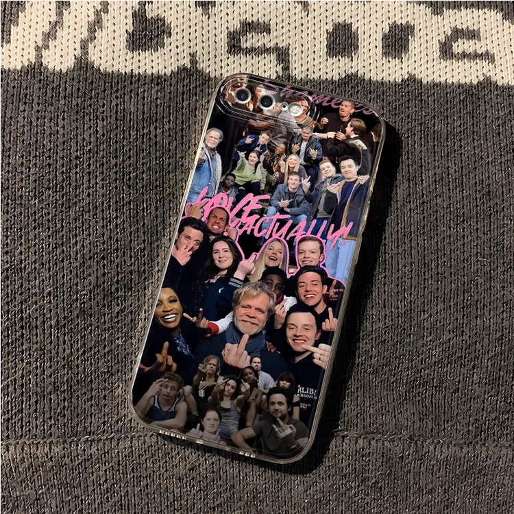 壳学馆无耻之徒适用苹果8PLUS手机壳新款透明卡通7PLUS创意软壳