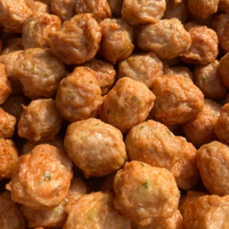 苏北滨海肉圆猪肉4斤炸肉丸子100