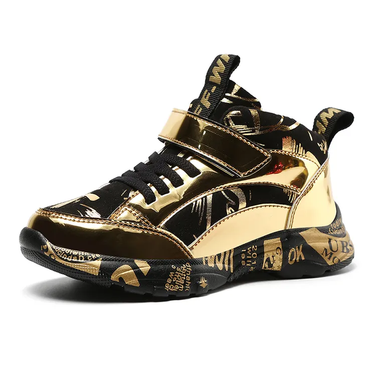 男童鞋子切尔西黄金鞋儿童皮小浪同款运动鞋男童2023春款切尔西鞋