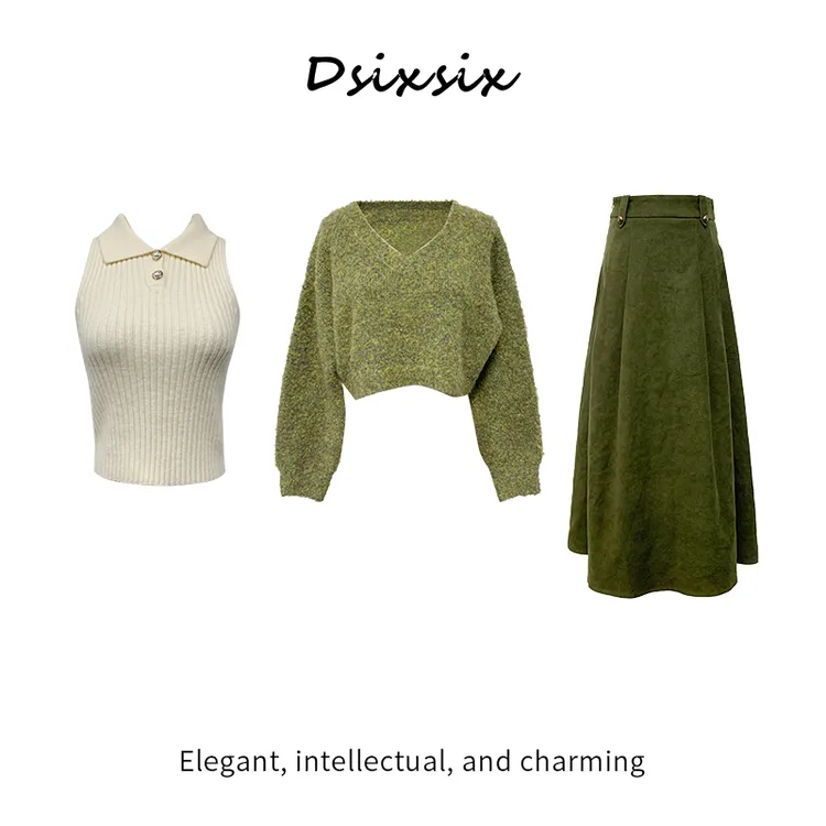 Yeah Me-【萤火之森】原创显瘦套装连衣裙-BN825F-BN826F-BN827F