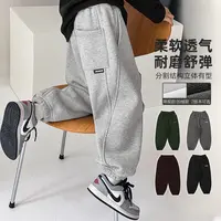 祯有范童装男童中大童儿童秋冬运动裤男孩休闲加绒卫裤