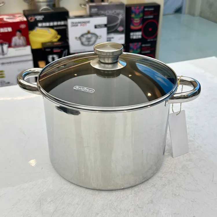 C-家用韩式大汤锅不锈钢24CM口径家用炖鸡炖鸭炖锅品质优选