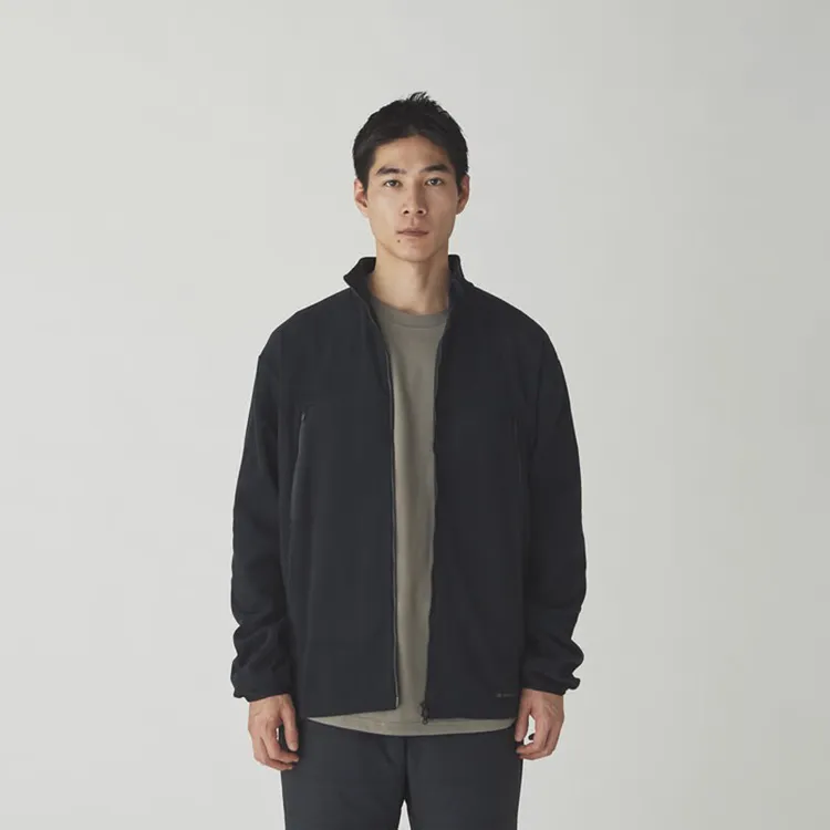 SnowPeak雪峰户外秋冬Micro Fleece夹克抓绒面保暖休闲外套男女款