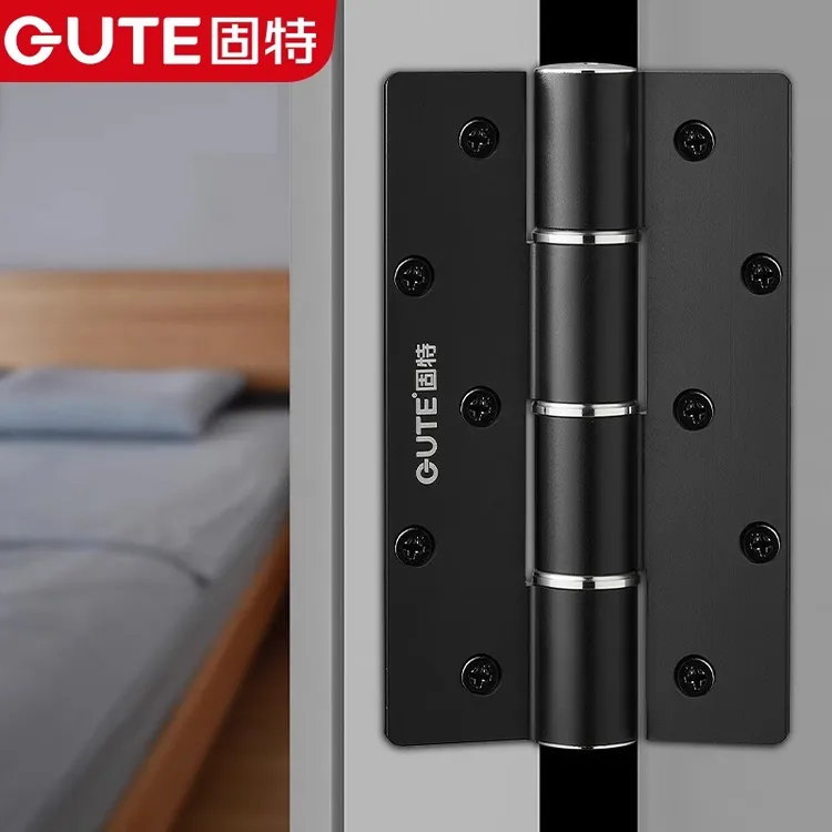 固特隐形门合页液压缓冲阻尼自动关门隐藏门铰链自动回弹簧闭门器