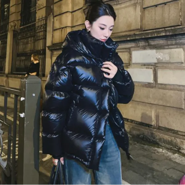 男女同款短款大码冬季立领新款韩版潮牌时尚宽松保暖抗寒服外套