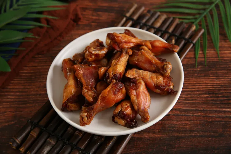 温州风味特产古法优质美味肉质紧实蒸酱油鸡腿500g 包冰率10%以内
