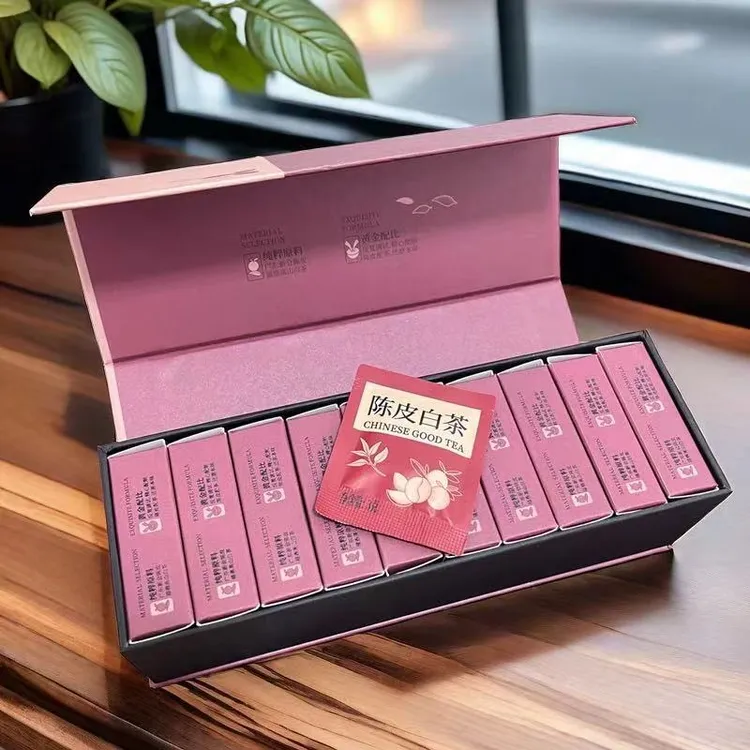 2015年陈皮白茶小方片传统福鼎白茶高山自然寿眉老树茶叶高档茶礼