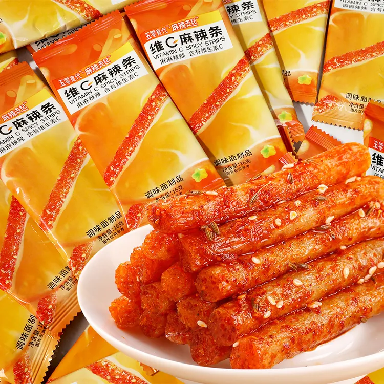 麻辣走起【10包】维C麻辣条 健康网红解馋小零食 湖南特产休闲小吃