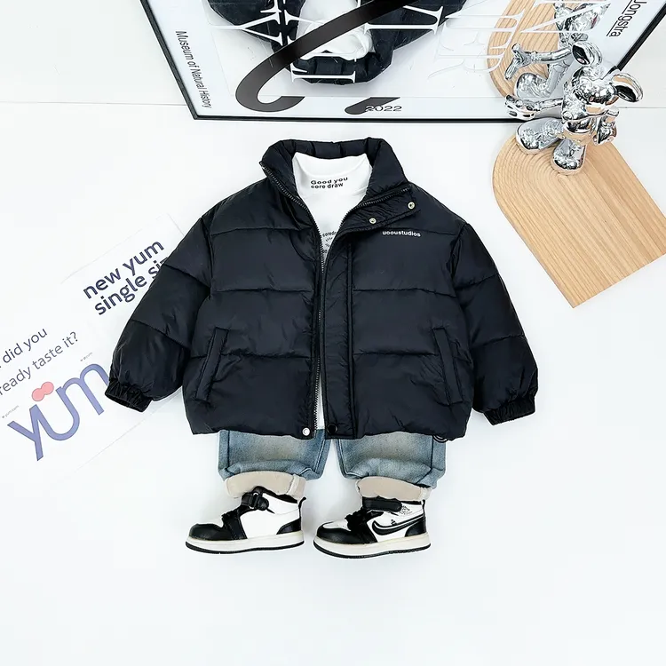 儿童棉服男童冬款加厚棉衣2024新款冬装 D-HZ24687 悠悠童话童装