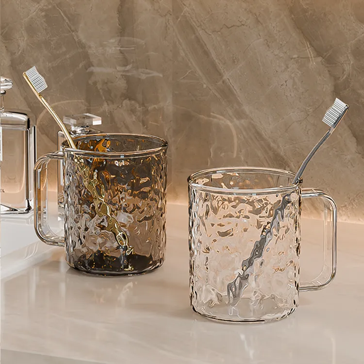 牙杯洗漱杯家用情侣儿童轻奢牙缸牙刷卫生间大容量漱口刷牙杯子