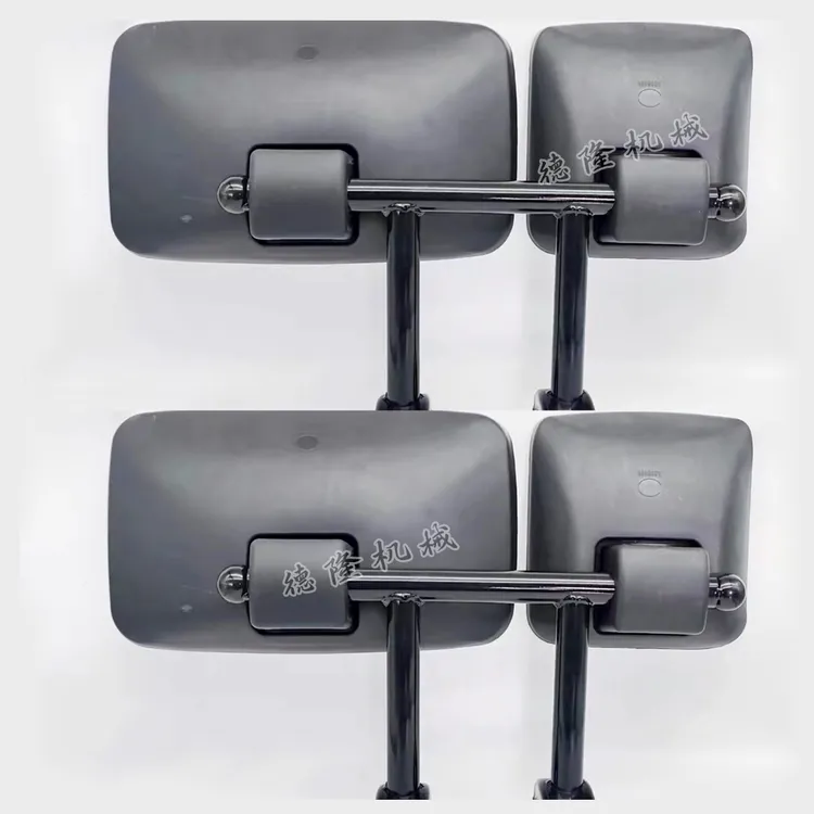 适用于通用货车拖拉机收割机加装加宽倒车镜杆改装后视镜支架