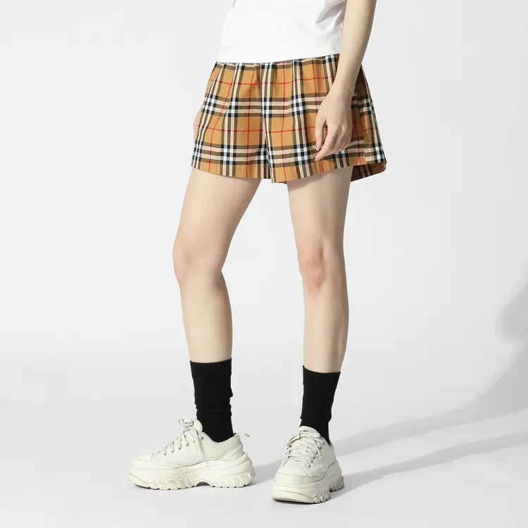 CARTELO/卡帝乐鳄鱼夏季时尚女款短裤运动休闲裤百搭短裤潮流经典