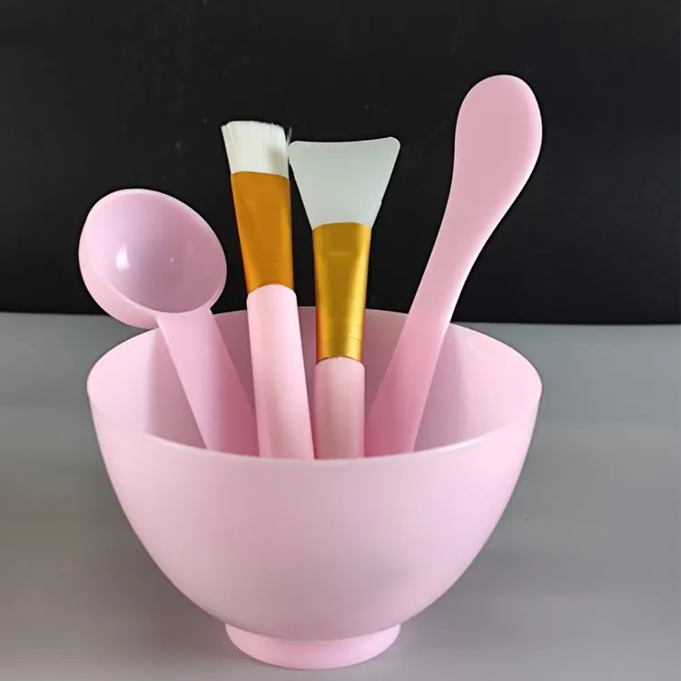 美容院推荐 DIY面膜专用工具套装硅胶刷子面膜碗勺子搅拌棒易清洗